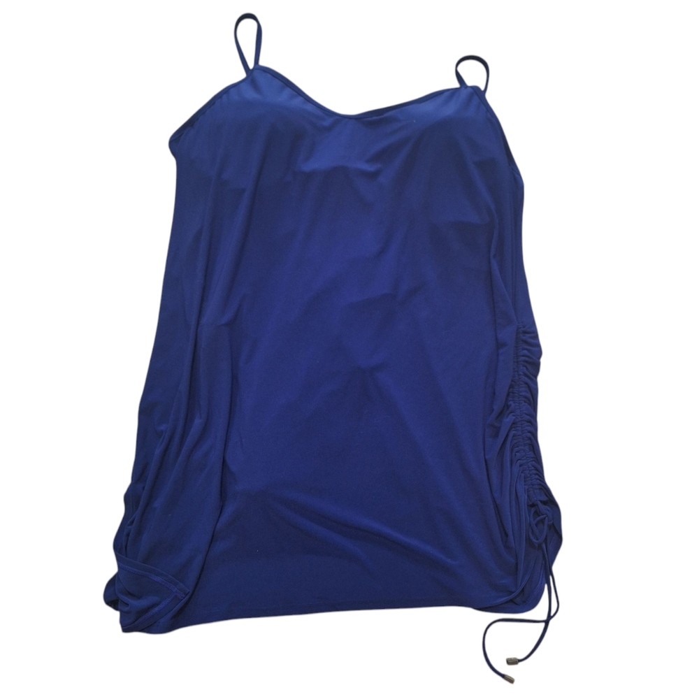Miraclesuit Magicsuit Brynn Swim Dress, Royal Blue, Sz 24